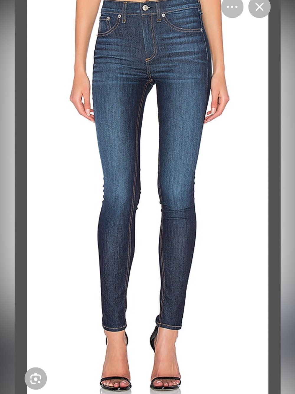 RAG AND BONE 10” SKINNY SZ 26
